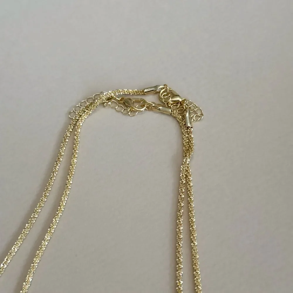 Elegant Gold Chain Necklace #1487